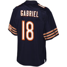 Load image into Gallery viewer, Taylor Gabriel Chicago Bears Pro Line Team Color Player Jersey – Navy 2018/2019