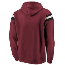 Load image into Gallery viewer, Men's Arizona Cardinals NFL Pro Line by Fanatics Branded Cardinal Big &amp; Tall True Classics Retro Stripe Pullover Hoodie
