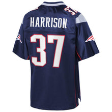 Load image into Gallery viewer, Rodney Harrison New England Patriots Pro Line Retired Player Jersey – Navy 2018/2019 Super Bowl