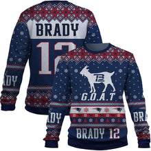 Load image into Gallery viewer, 3D Hoodie Tom Brady New England Patriots 5x Super Bowls Champions