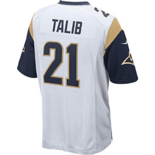 Load image into Gallery viewer, AQIB TALIB LOS ANGELES RAMS SUPER BOWL GAME JERSEY – WHITE